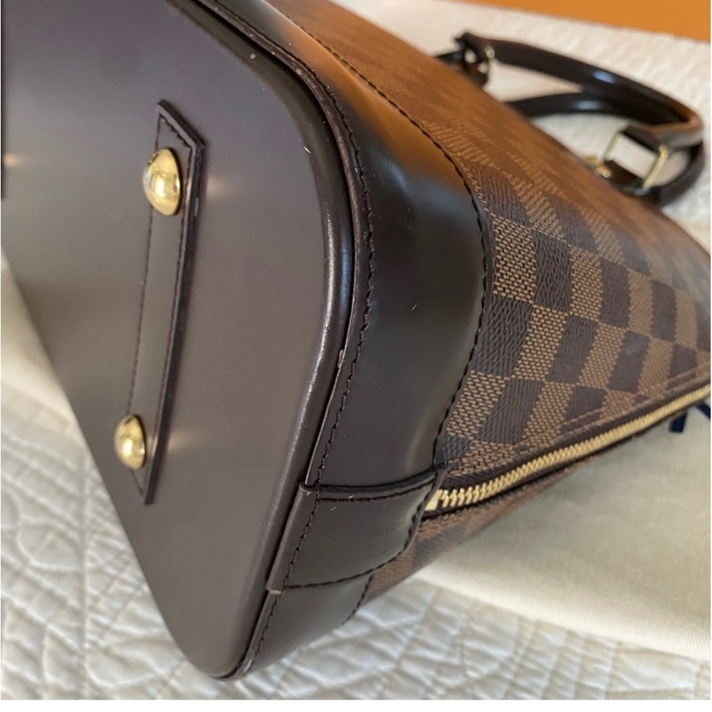 Authentic Louis Vuitton Alma MM Damier Abene - Picture 7 of 12
